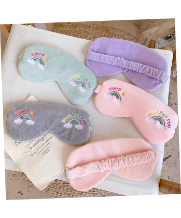 FRCOLOR Rainbow Eye Masks - 4pcs Children & Adults Eye Blindfolds for Sleeping & Head Wraps - Buy Online on GoSupps.com