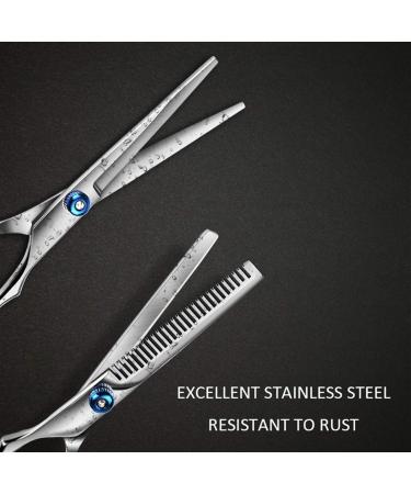 10pcs Hair Scissors Hair Scissors Professional Hairdressing Scissors Kit Hair Cutting Scissors With Hairbrush Hair Clip Cape Grooming Comb - Buy Online on GoSupps.com