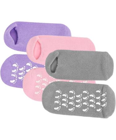 minkissy 6 Pairs Foot Gel Socks Miss Spa Women's Socks Vegetable Gel - Buy Online on GoSupps.com