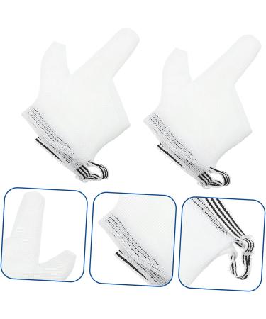 Totority 1 Pair Anti-Eating Gloves Baby Mitts Stop Thumb Gloves Stop Sucking Finger Gloves Infant Stop Thumb Gloves Baby White Anti-Eating Hands Orthotics Nylon Baby Stop Thumb Gloves White 13x7.5cm - Buy Online on GoSupps.com