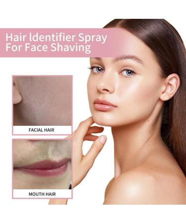 Hair Identifier Spray for Face Shaving Dermaplaning Hair Removal Spray Hair Identifier Spray for Face Shaving Moisturizing Hair Identifier Spray Face Hair Identifier Spray Skin Dermaplaning Spray - Buy Online on GoSupps.com