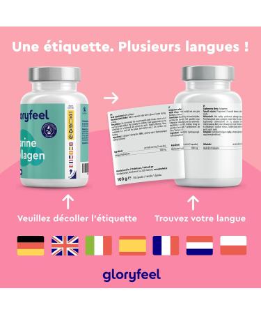 Pure Marine Collagen (Type 1) 1500mg High Dosed 120 Collagen Hydrolyzate Capsules 100% Natural Collagen Easily Absorbed No Flavors and Additives - Buy Online on GoSupps.com