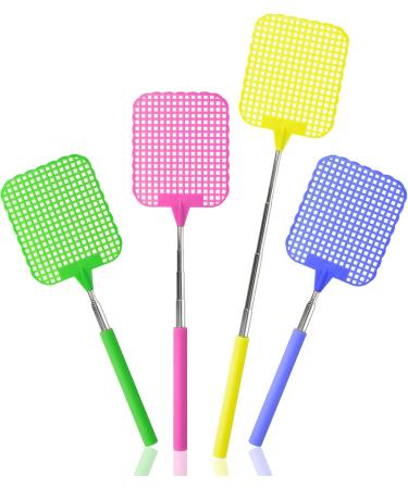 COM-FOUR 6x Telescopic Flaps - Insect Protection & Pest Control Fly Catcher - Colorful 6-Piece Set for International Shipping - Buy Online on GoSupps.com