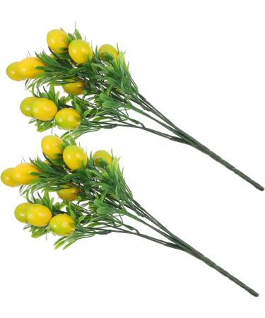 HOMSFOU 4 Pcs Artifical Flower Arrangements Strawberry Home Decor Strawberry Decorations for Home Ramo De Flores Artificiales Home Decoration Artificial Branches Household Vase Plastic - Buy Online on GoSupps.com