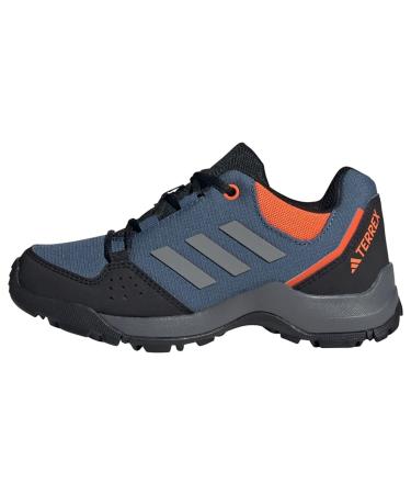 adidas Unisex Kinder Terrex Hyperhiker Hiking Shoes-Low (Non Football) 38 EU Wonder Steel Grey Three Impact Orange