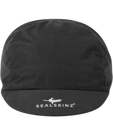 SEALSKINZ Unisex Waterproof All Weather Cycling Cap L-XL Black | Buy Internationally - Best Performance Gear - Buy Online on GoSupps.com