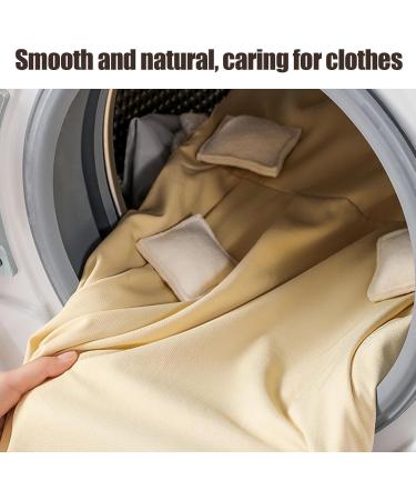 Shakven Wool Balls - Square Wool Dryer Balls - Square Shape Dry Cleaning Kit Set Natural Fabric Softener Household Gadgets for Dryer - Buy Online on GoSupps.com