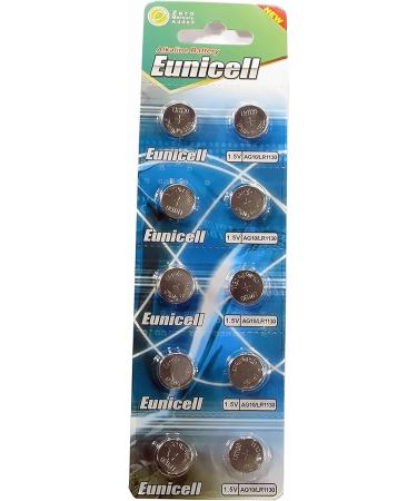 Set of 100 AG10 LR54 LR1130 Button Cell Batteries - 1.5V SR1130W G10 - Ideal for Electronics - Buy Online on GoSupps.com