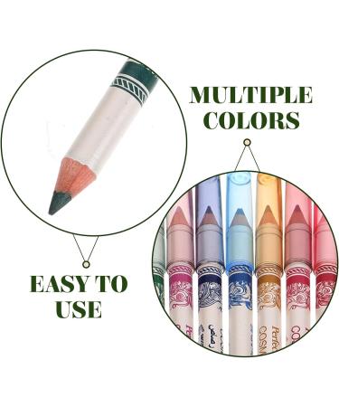 Didiseaon 36 pcs Lip Waterproof Pen Pencil Eye Eyebrow Makeup Cosmetic Long Liner Lasting Eyeliner Colorful - Buy Online on GoSupps.com