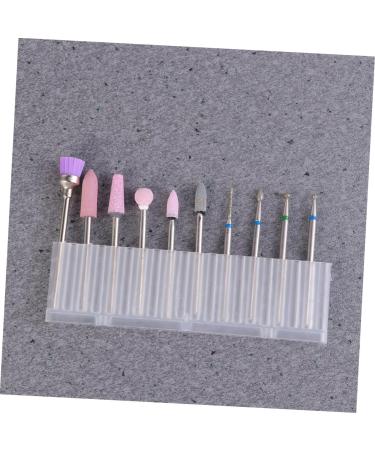 VINTORKY professional nail drill bits for acrylic nails acrylic nail drill bits nail file drill bits manicure ectric nail buffer bits file bits under nail cleaner tool dedicated gel Size 1 As Shown - Buy Online on GoSupps.com