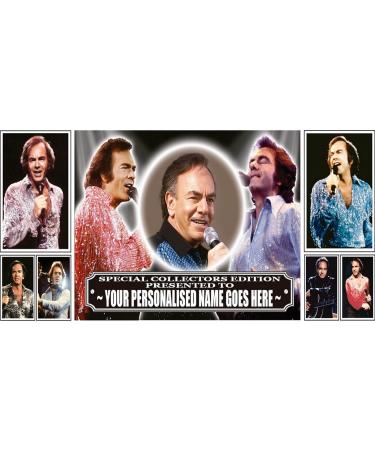 Diamond The-Jazz-Singer Celebrity Icon Personalised Mug with Choice of Sweets Gift Neil - Buy Online on GoSupps.com