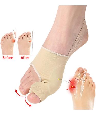 Sharplace Bunion Corrector Set | Toe Spacers & Protective Sleeves for Optimal Foot Health - International Shipping Available - Buy Online on GoSupps.com