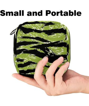 Women s Band Storage Bag for Menstrual Cup & Make-Up - Large Capacity Travel Organizer in Camo Green - Buy Online on GoSupps.com