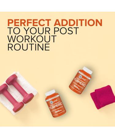 Qunol Turmeric Curcumin Supplement 1000mg with Ultra High Absorption for Joint Support Extra Strength Capsules 150 Count - Buy Online on GoSupps.com