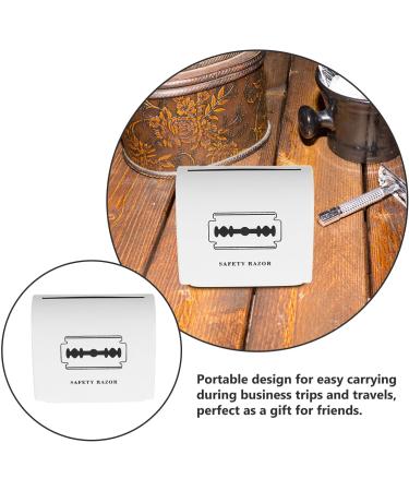 FRCOLOR Metal Razor Blade Disposal Case - Safe & Secure Blade Disposal Container for International Shipping - Buy Online on GoSupps.com