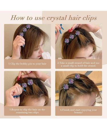 14 Pcs Matte Bird Nest Hair Clips Ponytail Holder Set for Women - Fashionable Hair Accessories - Buy Online on GoSupps.com