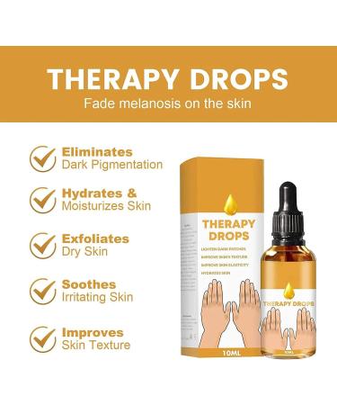 DUBUSH Black Acanthopanax Drops Powerful Whitening Essence Dark Spot Remover Lightens Body Dark Skin Permanent Whitening - Buy Online on GoSupps.com