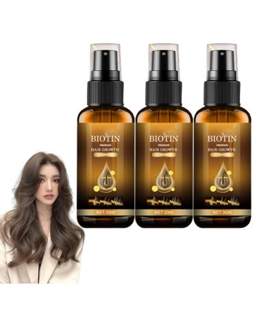Biotin hair growth serum luxury biota hair growth serum biotin premium hair growth serum luxury biotin hair growth serum biotin hair growth spray (3pcs)