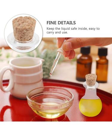FOMIYES 10pcs Perfume Bottle Wish Bottles with Cork Mini Drift Bottle Small Wishing Bottle Cordyceps Glass - Buy Online on GoSupps.com