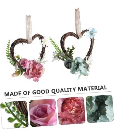 Zerodeko 6 Pcs Wedding Tie for Dogs Wreath Front Door Garland Astetic Room Decor Front Door Decor Para De Mujer Interior Home Decoration Rattan Decor Large Gems Car Door Vine Garland Wooden - Buy Online on GoSupps.com