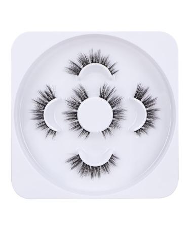 DIY Cluster Lash Extension Kit - CALAILIS Faux Mink Lashes for Natural Look | 3 Pairs of Individual Cluster Lashes - Buy Online on GoSupps.com