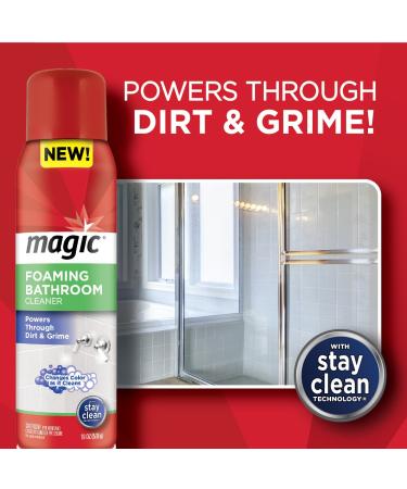 Buy Magic Foaming Bathroom Cleaner 19 Oz. Aerosol - Powerful Fast-Acting & International Shipping Available - Buy Online on GoSupps.com
