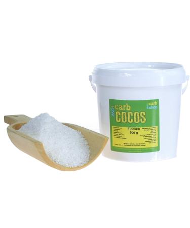 -Carb COCONUT flakes (low sugar partially defatted) 400 g