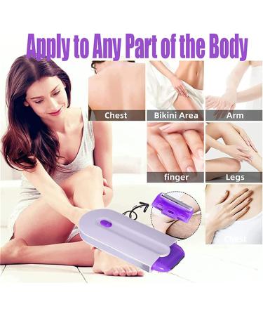Infinity Razors for Women Baldbaddie Unisex Hair Eraser Light Technology Hair Remove Silky Smooth Painless Hair Removal Rechargeable Epilator for Any Part of the Body Razor Refill (2pcs) - Buy Online on GoSupps.com