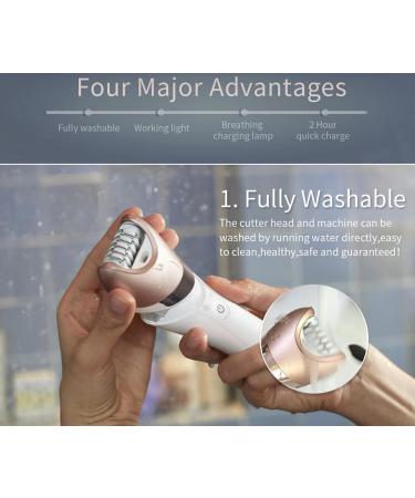 Lalano's 5-in-1 Wet & Dry Epilator Spa - Ultimate Cosmetic Treatment Device for Manicure & Pedicure | International Shipping Available - Buy Online on GoSupps.com