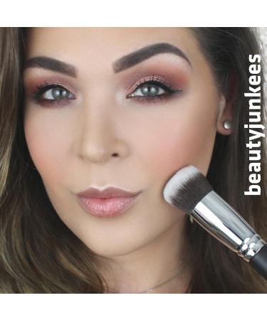 Buy Mineral Powder Foundation Brush Round Kabuki Brush for Pressed & Loose Powder Perfect for Flawless Finish | International Shipping - Buy Online on GoSupps.com