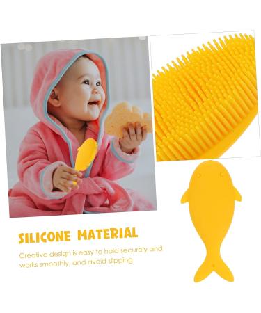 FOMIYES 3pcs Silicone Body Massager & Hair Brush Set | Skin Care & Baby Bathing Tools - Buy Online on GoSupps.com