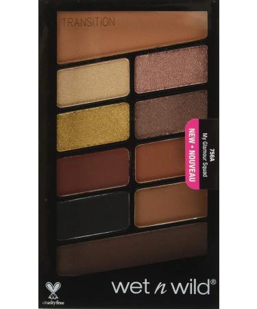 Wet n Wild Color Icon Eyeshadow Palette 756A My Glamour Squad - 0.35 oz (10g) | Vibrant Colors for Stunning Eye Looks - Buy Online on GoSupps.com