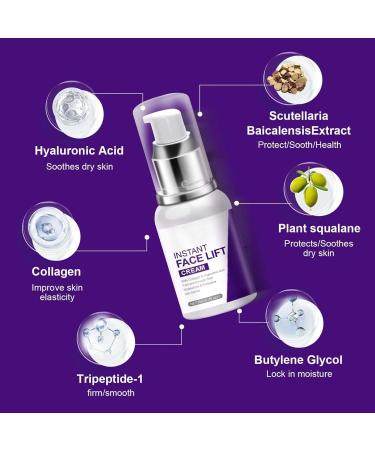 Instant Face Lift Cream Instant Lift+ Instant Lift Plus Dark Circles Instant Lift Plus Eye Bag Instant Eye Lift. Instantly Removes Bags Dark Circles Firming Delicate skin (3) - Buy Online on GoSupps.com