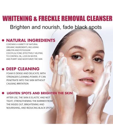 Facial Cleanser For Deep Pore Cleaning Hydration & Skin Tightening - Oil Control Moisturizing & Refreshing Face Wash For Soft Smooth Skin(1PCS) - Buy Online on GoSupps.com