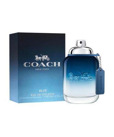 Coach Blue Eau de Toilette - Long Lasting Fragrance with notes of Lime Oil Black Pepper & Amber - Fougere & Aquatic 2 Fl Oz (Pack of 1) - Buy Online on GoSupps.com
