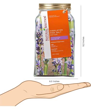 Himalayan Bath Salts Blood Orange & Lavender Essential Oils Body Soak - 6lbs Total (Pack of 2) - Buy Online on GoSupps.com