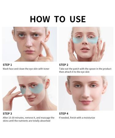 Collagen Eye Flaps - Snail Extract Anti-Aging Eye Masks | Moisturizing Gel Patches to Reduce Fine Lines - Buy Online on GoSupps.com