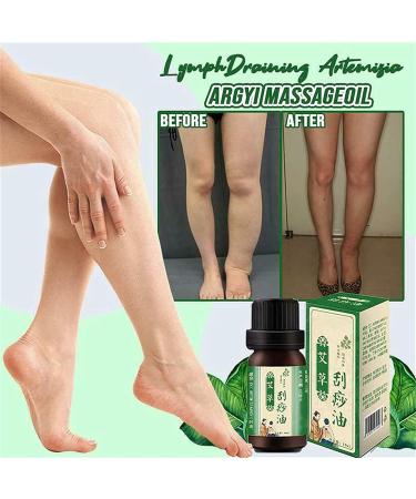 Gokame Artemisia Argyi Massage Oil Relaxing Active Body Massage 2 Pack | Premium Body Care & Cockroach Oil - Buy Online on GoSupps.com