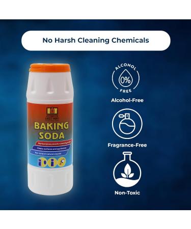 Direct Mart Baking Soda for Cleaning Household Essentials for Stain & Odour Kitchen Cleaner Non-Scratch All Purpose Cleaner Unscented Cleaning Supplies No Alcohol & Non-Toxic (500gm)(Pack of 1) - Buy Online on GoSupps.com