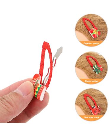 Lurrose 12-Piece Christmas Hair Clip Set - Festive Trees & Reindeer Hairpins for Women & Girls - Perfect Holiday Accessories! - Buy Online on GoSupps.com