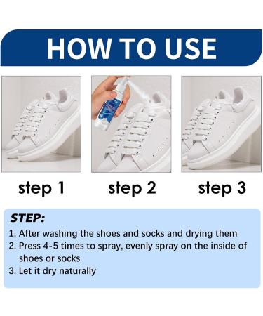Moukkey Shoe Deodorizer Spray - 2.11 oz Plant-Based Foot Odor Remover | Multi-Purpose Shoe Odor Control for Sneakers, Boots, and Sandals - Buy Online on GoSupps.com