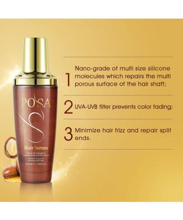 30 Seconds Rescue Smooth Hair Oil - Hydrating Argan Serum for Dry & Damaged Hair - 3.39 Fl Oz - Buy Online on GoSupps.com