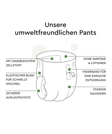 LILLYDOO Eco-Friendly Size 5 Pants (12-17 kg) - Monthly Box (105 Pieces) | Sustainable & FSC Certified - Buy Online on GoSupps.com