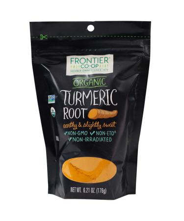 Frontier Co-op Organic Turmeric Root 6.21 oz (176 g)
