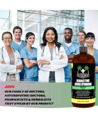 2 for 1 Sale Silver Doc Silver Hydrosol Spray (2-2oz Bottles), Natural Alternative & Immune Support, Better Than Any Colloidal, SilverDoc is Most Effective - Buy Online on GoSupps.com