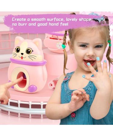 Kit For Girls Kids Nail Polish Set With Nail Dryer Sticky Cartoon Nail DIY Sticker Nail Studio Decoration Birthday Age 6 12 10ML Finger Nail Kids 028 (A One Size) One Size A - Buy Online on GoSupps.com