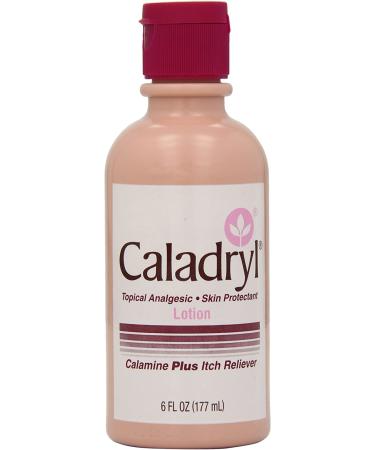 Caladryl Lotion 6 oz Bottle - Calamine Plus Itch Relief Formula - Buy Online on GoSupps.com