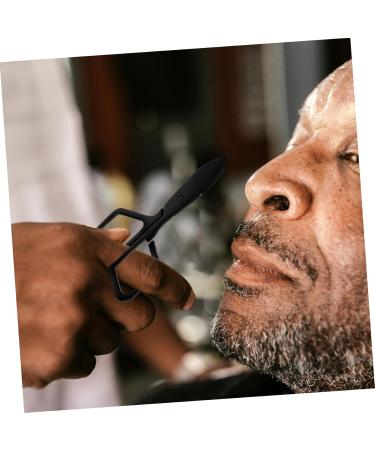 Buy Minkissy 2pcs Nose Hair Trimmer & Brow Shaping Scissors | Stainless Steel Facial Hair Removal Shears - Perfect for Eyelashes & Vibrissa - International Shipping Available - Buy Online on GoSupps.com