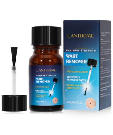 Wart Remover Liquid Smooth Plantar Wart Treatment for Feet Fast Acting Gel Wart Remover for All Skin Types