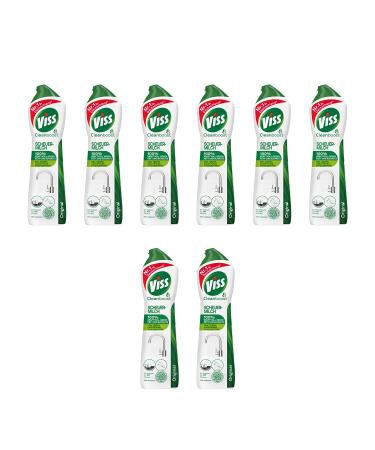 8x VISS scouring milk original effective cleaning agent 100% powerful against fat and dirt with 100% natural cleaning particles 500 ml 500 ml (8 Pack)